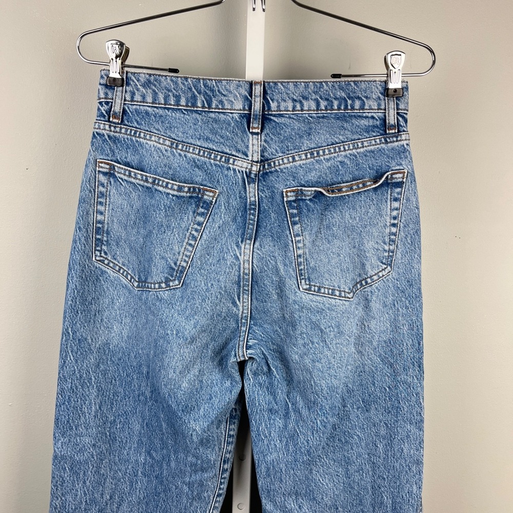 Reformation Jeans Womens 26 Val 90's Mid Rise Straight Leg Denim Colorado Wash - Picture 6 of 8